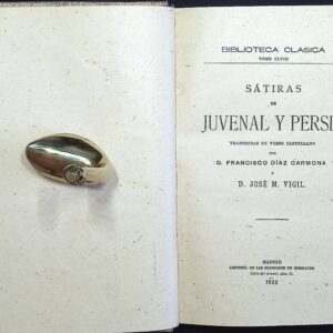 SÁTIRAS DE JUVENAL Y PERSIO