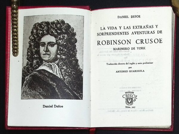 LA VIDA Y LAS EXTRAÑAS Y SORPRENDENTES AVENTURAS DE ROBINSON CRUSOE