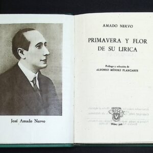 PRIMAVERA Y FLOR DE SU LIRICA