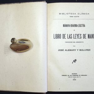 LIBRO DE LAS LEYES DE MANU
