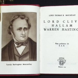 LORD CLIVE HALLAM WARREN HASTINGS