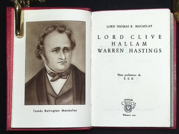 LORD CLIVE HALLAM WARREN HASTINGS