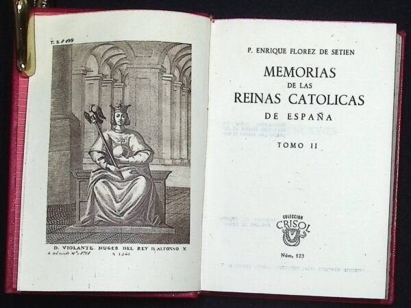MEMORIAS DE LAS REINAS CATOLICAS DE ESPAÑA
