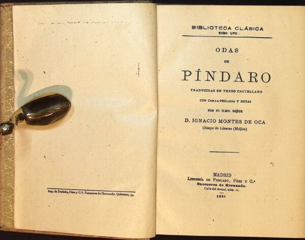ODAS DE PÍNDARO