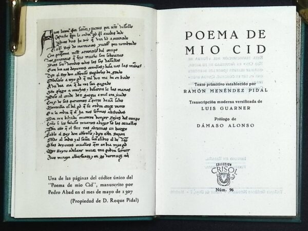 POEMA DEL MIO CID