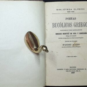 POETAS BUCÓLICOS GRIEGOS