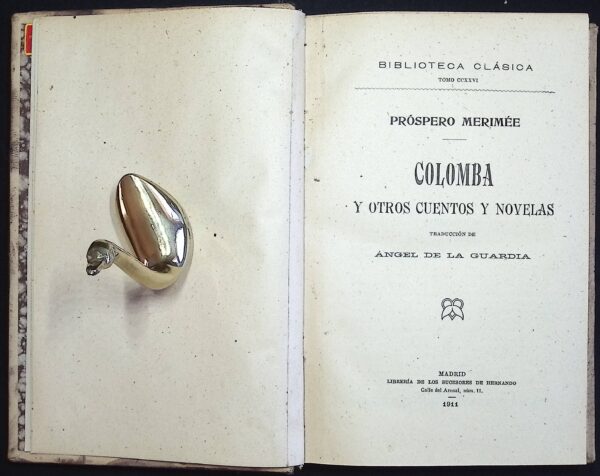 COLOMBA Y OTROS CUENTOS Y NOVELAS