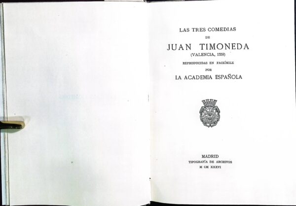 LAS TRES COMEDIAS - Imagen 2