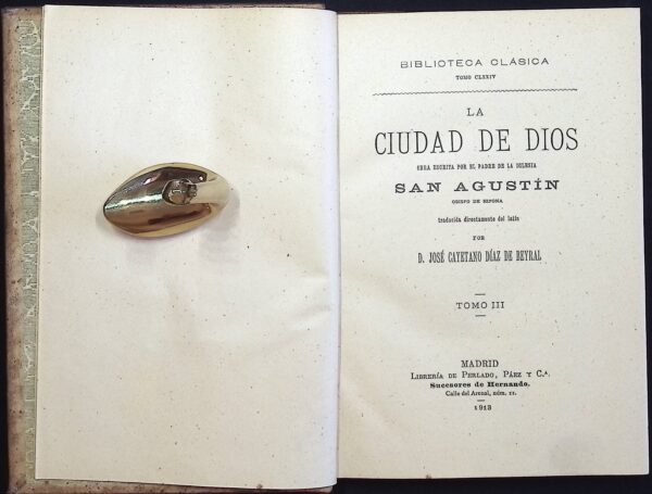 LA CIUDAD DE DIOS -SAN AGUSTÍN- - Imagen 3