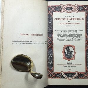 NOVELAS, CUENTOS Y ARTÍCULOS POR S. ESTÉBANEZ CALDERÓN