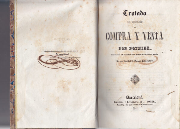 TRATADO DE COMERCIO CONTRATO DE COMPRA Y VENTA