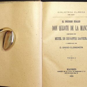 EL INGENIOSO HIDALGO DON QUIJOTE DE LA MANCHA COMPUESTO POR MIGUEL DE CERVANTES SAAVEDRA