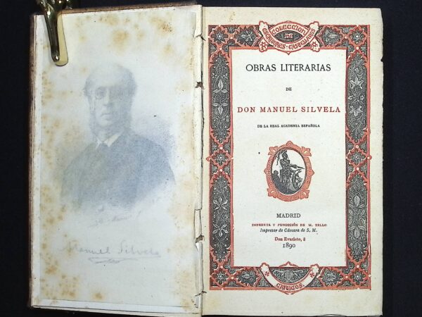OBRAS LITERARIAS DE MANUEL SILVELA - Imagen 2