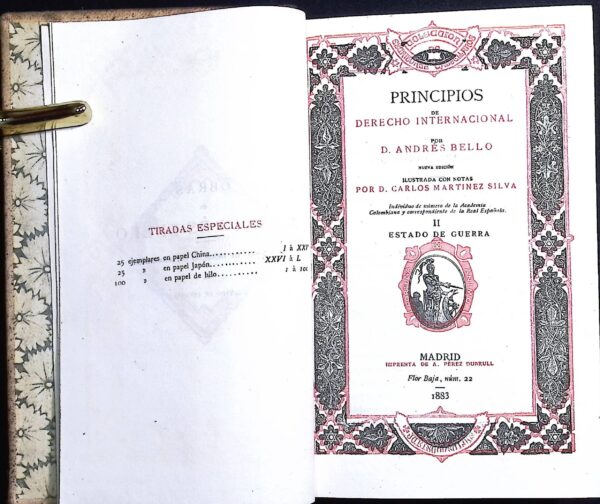 PRINCIPIOS DE DERECHO INTERNACIONAL POR D. ANDRÉS BELLO - Imagen 4