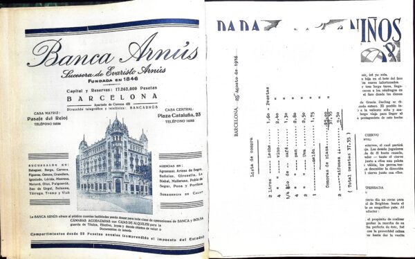 DIETARIO 1936 - ALMACENES JORBA DE BARCELONA - - Imagen 4