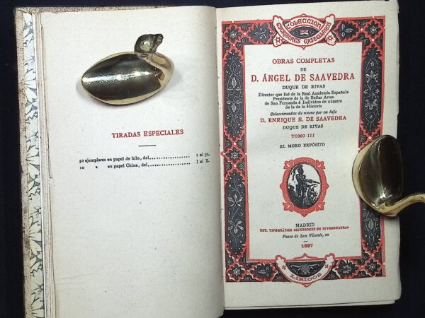 OBRAS COMPLETAS DE D. ÁNGEL DE SAAVEDRA - DUQUE DE RIVAS - - Imagen 4