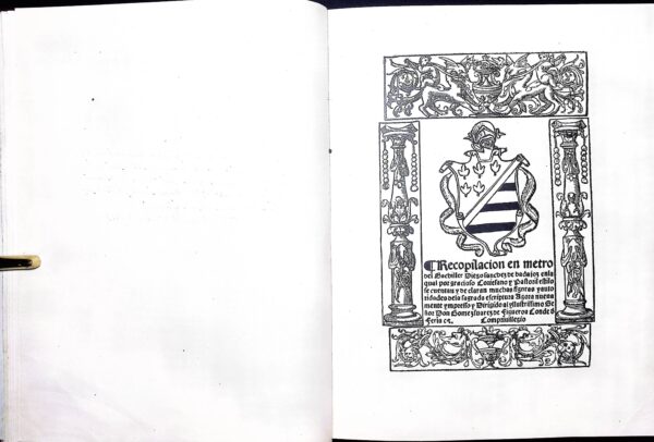 RECOPILACIÓN EN METRO DEL BACHILLER DIEGO SÁNCHEZ DE BADAJOZ (SEVILLA 1554) - Imagen 3