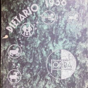 DIETARIO 1936 - ALMACENES JORBA DE BARCELONA -