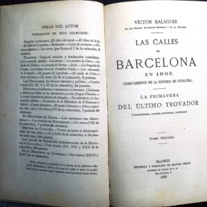 LAS CALLES DE BARCELONA