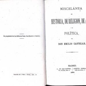 MISCELÁNEA  Y DE POLÍTICA