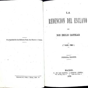 LA REDENCIÓN DEL ESCLAVO