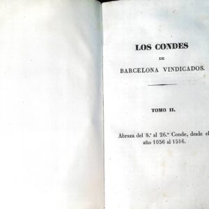 LOS CONDES DE BARCELONA