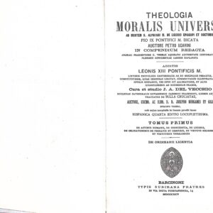 THEOLOGÍA MORALIS UNIVERSA