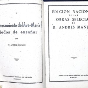 LO QUE SON LAS ESCUELAS DEL AVE-MARIA MODOS DE ENSEÑAR HOJAS PEDAGÓGICAS
