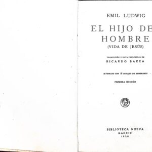 EL HIJO DEL HOMBRE (VIDA DE JESÚS)