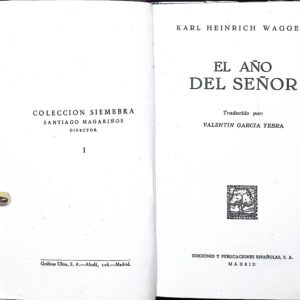 EL AÑO DEL SEÑOR