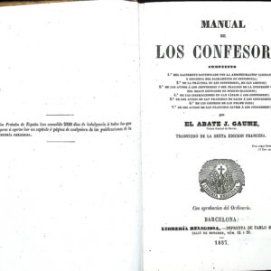 MANUAL DE LOS CONFESORES