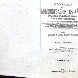 DICCIONARIO DE LA ADMINISTRACIÓN ESPAÑOLA