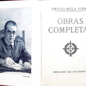 OBRAS COMPLETAS DE EMILIO MOLA VIDAL