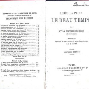 APRÉS LA PLUIE LE BEAU TEMPS
