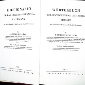 DICCIONARIO DE LAS LENGUAS ESPAÑOLAS Y ALEMANA