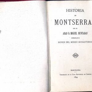 HISTORIA DE MONTSERRAT