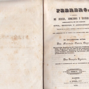 FEBRERO, O LIBRERÍA DE JUECES, ABOGADOS Y ESCRIBANOS