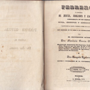FEBRERO, O LIBRERÍA DE JUECES, ABOGADOS Y ESCRIBANOS