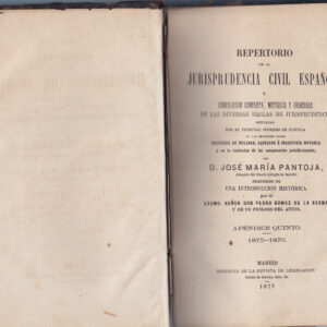 REPERTORIO DE LA JURISPRUDENCIA CIVIL ESPAÑOLA
