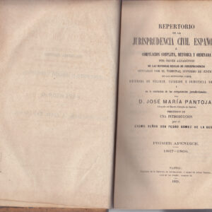 REPERTORIO DE LA JURISPRUDENCIA CIVIL ESPAÑOLA