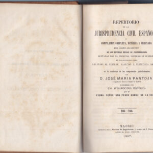 REPERTORIO DE LA JURISPRUDENCIA CIVIL ESPAÑOLA