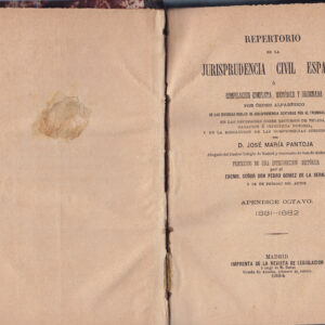 REPERTORIO DE LA JURISPRUDENCIA CIVIL ESPAÑOLA