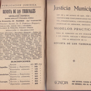 JUSTICIA MUNICIPAL