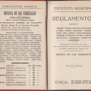 ESTATUTO MUNICIPAL - REGLAMENTOS -