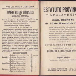ESTATUTO PROVINCIAL Y REGLAMENTOS