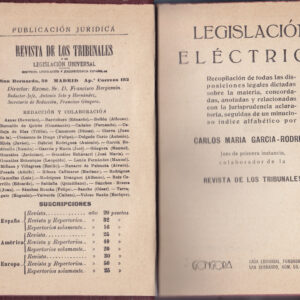 LEGISLACIÓN ELECTRICA