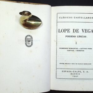 LOPE DE VEGA - POESÍAS LIRICAS -