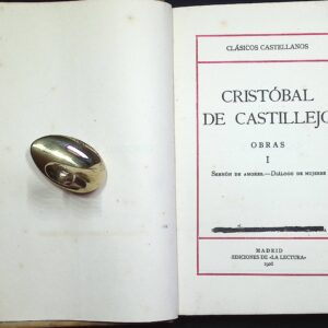 CRISTÓBAL DE CASTILLEJO  - OBRAS -