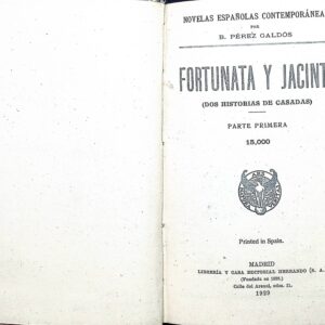 FORTUNATA Y JACINTA ( DOS HISTORIAS DE CASADAS)