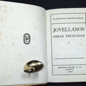 JOVELLANOS  - OBRAS ESCOGIDAS -